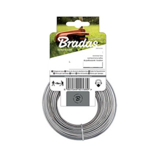 Bradas rezna nit za trimere Ripper Dual okrugla sa sajlom 2.4mmx15m( 3356 ) Slike