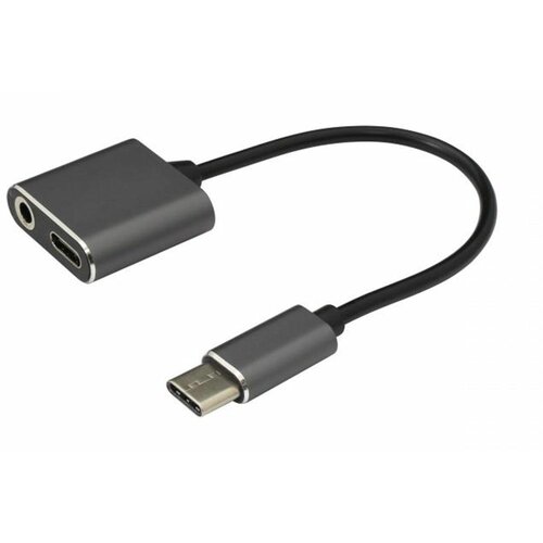 S Box ADAPTER USB TYPE-C->TYPE-C + 3.5mm Slike