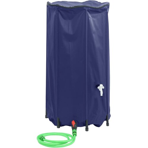 vidaXL Rezervoar za vodo s pipo zložljiv 250 L PVC Cene