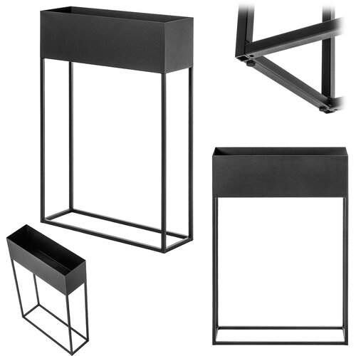 KADAX Stojalo za rože Loft kovinski stoječi cvetlični lonec 60x90 cm, (5000352982) Cene