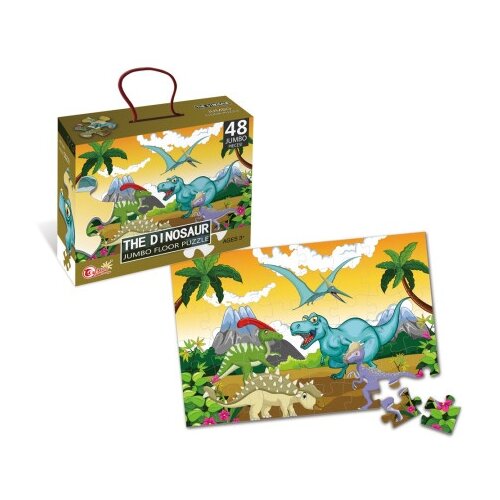 Highsun slagalica, dinosaurus, Jumbo, 48 delova ( 882310 ) Slike