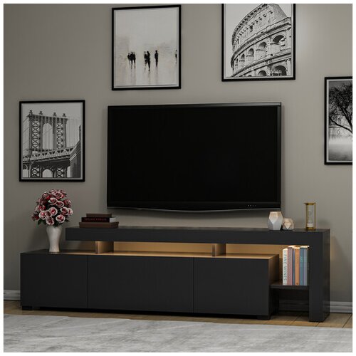 Hanah home Belize TV komoda, crna Cene