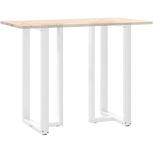  Noge za barski stol T-oblika 2 kom 60x35x(110-111) cm čelik Slike