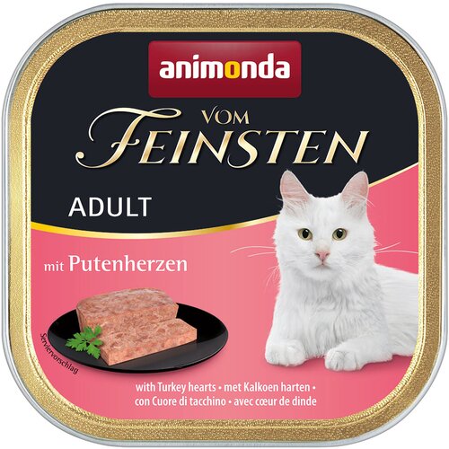 Animonda Mega pakiranje vom Feinsten Adult 32 x 100 g - Pureća srca Slike