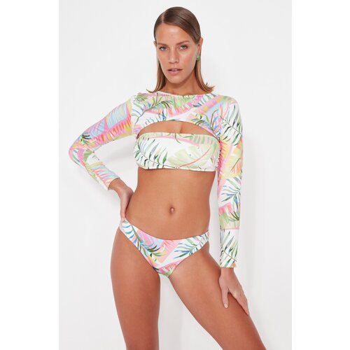 Trendyol Bikini spodnji del Patterned Cene