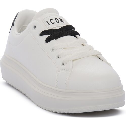 iCON Nizke superge BIANCO NERO Bela Cene