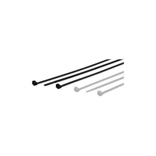 HELU 907037-500 T-SK 7-95 kabelska vezica sa čeličnim perom 340 mm 7 mm prozirna s metalnim jezikom 500 St. Cijene