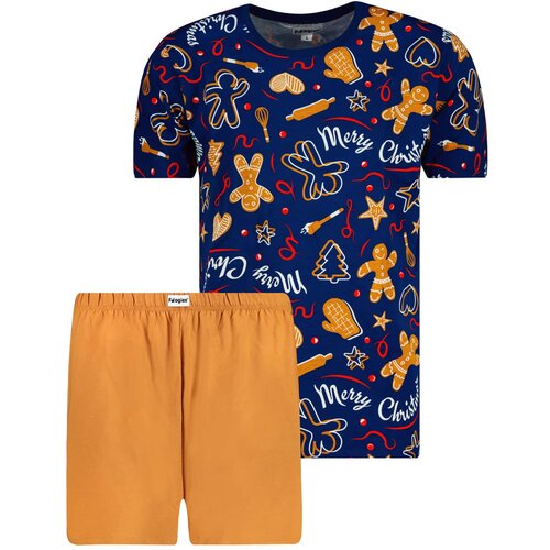 Frogies Men&amp;#039;s pyjamas Gingerbead Christmas Slike
