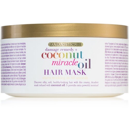 OGX Coconut Miracle Oil globinsko krepilna maska za lase s kokosovim oljem 300 ml Cene