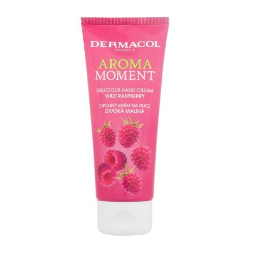Dermacol Aroma Moment Wild Raspberry krema za roke z vonjem malin 100 ml unisex Cene