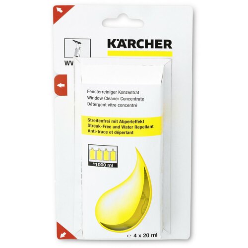 K&amp;auml;rcher Čistilno sredstvo Stekle v koncentratu RM 503 4x20ml, (21256780) Slike