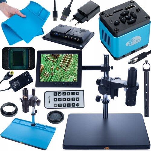 Rosfix SET MIKROSKOP DIGITALNI EARTH PRO MCEP-0.5X &ndash; KAMERA 8,29MP, ZASLON 8", PODLOGA 380X260MM | HDMI, USB-C, C-MOUNT, (5000059381) Cene