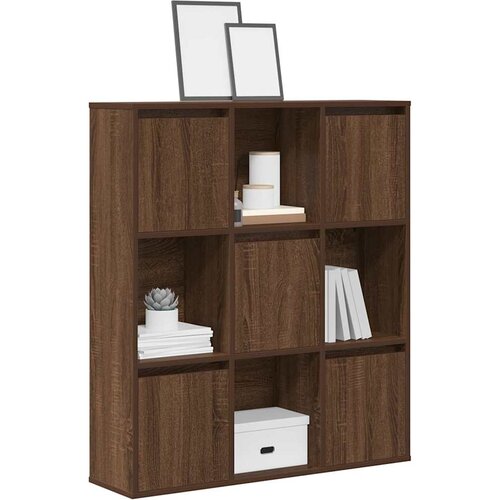  Regal za knjige boja hrasta 89x24x101,5 cm konstruirano drvo Cijene
