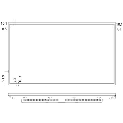 Hisense 32 inča 32DM66D fhd 500 nita digital signage display - 24/7 operation Slike