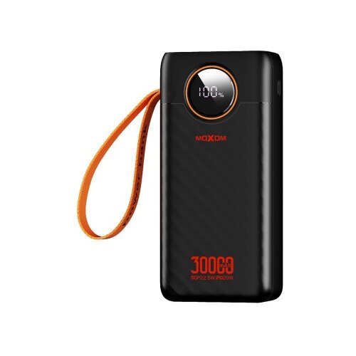 Moxom pb167 super fast usb/pd 22.5w/20w 30000 mah crni Power bank ( BAT2692 ) Slike