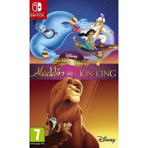 Disney Interactive SWITCH igra Disney Classic Games - Aladdin and The Lion King Slike
