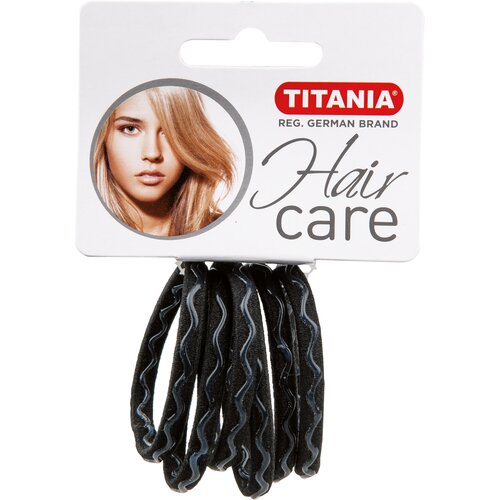 Titania gumice za kosu 6 komada 7925 crne Cene