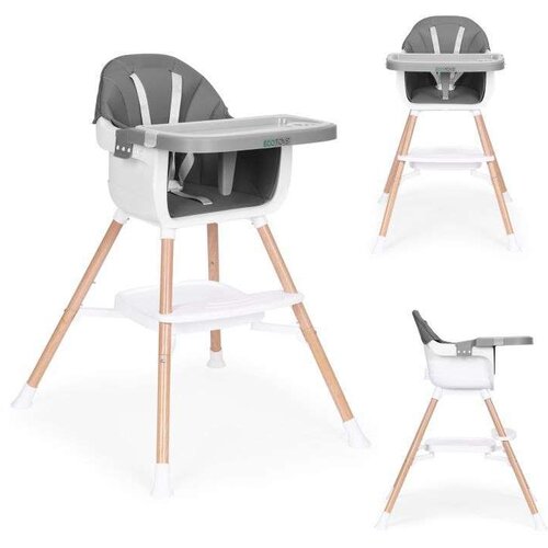 ECO TOYS Hranilica za bebe 2u1 Gray ECOTOYS Cene