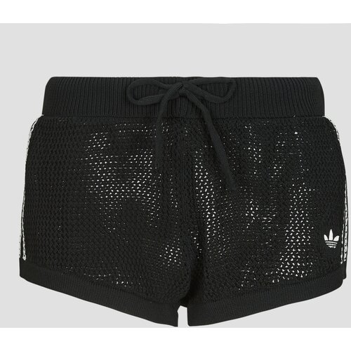 Adidas KNITTED CROCHET SHORTS Crna Slike