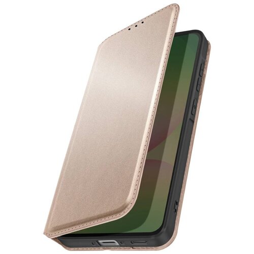 AVIZAR Preklopna torbica za Galaxy A56 / A36 magnetna z držalom za kartice, Zlata, (5000016828) Cene