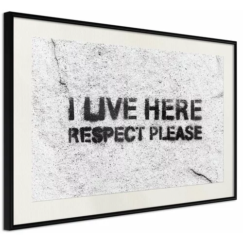  Poster - Respect 45x30