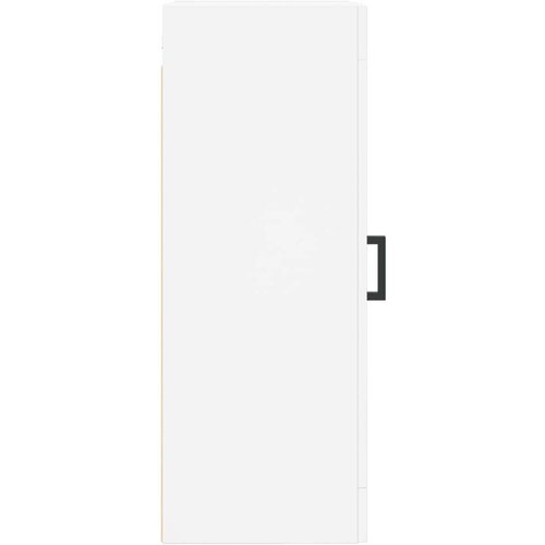 VidaXL Stenska omarica bela 34,5x34x90 cm inženirski les Slike