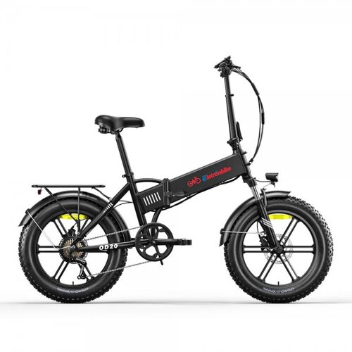  Eletronbike OD20 Zložljivo Električno Kolo - Črno Cene