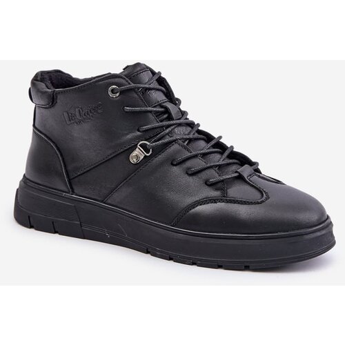 Kesi Leather insulated ankle sneakers men&amp;#039;s Lee Cooper black Slike