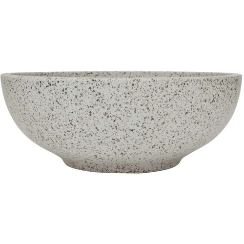  Nadpultni umivalnik siv okrogel &amp;Phi;41x14 cm keramika Slike