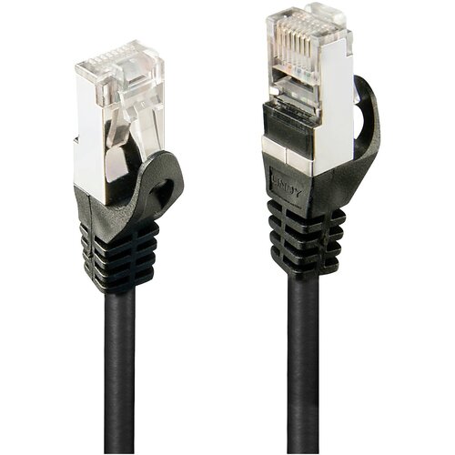 Lindy 48383 RJ45 omrežni kabel\, Patch kabel CAT 5e F/UTP 3.00 m črna 1 kos, (20419758) Cene