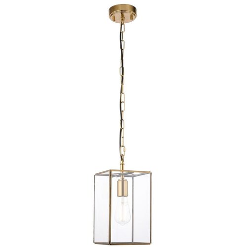  Endon 119142 - Luster na lancu HAMMOND 1xE27/10W/230V 17x17 cm mesing Cene