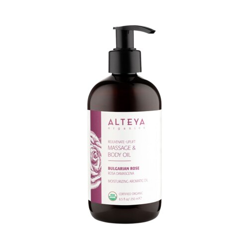Alteya Organics Massage &amp;amp; Body Oil Bulgarian Rose Slike
