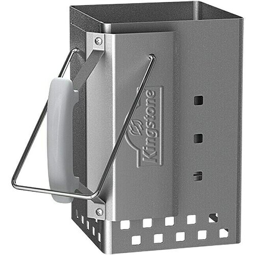 KINGSTONE Kamin za paljenje briketa (19 x 19 x 30 cm, Čelik) Slike