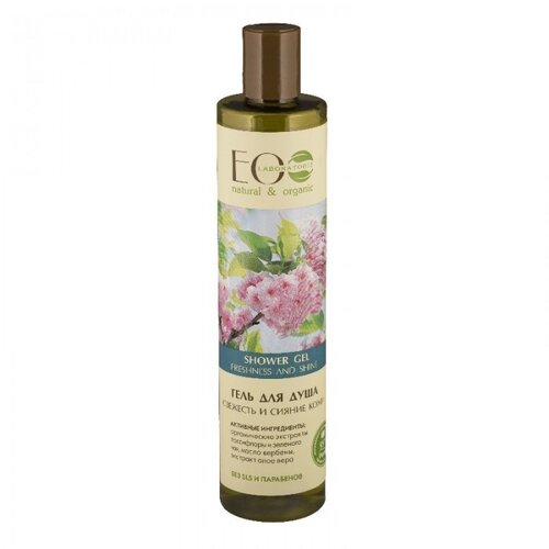 ECO LABORATORIE Gel za tu&amp;scaron;iranje &amp;ldquo;Svežina i sjaj kože&amp;rdquo; 350ml Slike