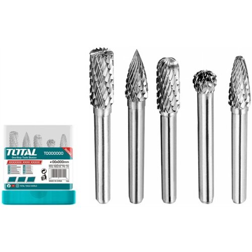 Total 5-delni set karbidnih nastavaka za čeonu brusilicu,6mm TAKC0651 Cene
