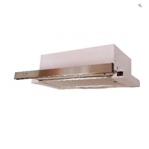 Davoline telescopic hood 050 white inox-aspirator potezni 50cm inox front Cene