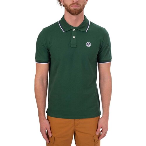North Sails mu&Scaron;ka polo majica 995029000/ zelena Cene