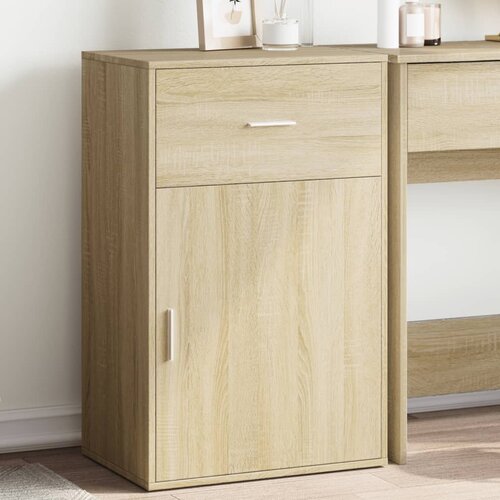 VidaXL Omara sonoma hrast 56,5x39x90 cm inženirski les Slike