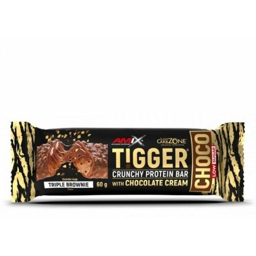 Amix tiggerZero Protein Bar 60g Triple Brownie Slike