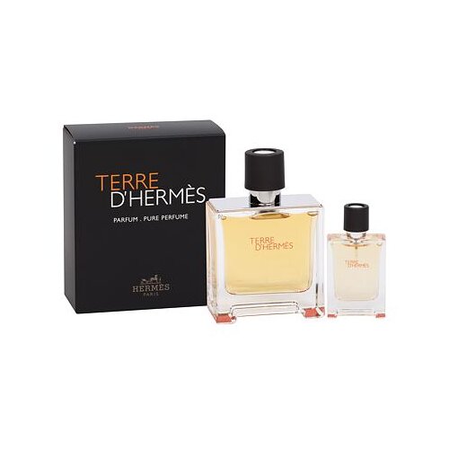 Hermes Terre d´Hermès darilni set parfum 75 ml + parfum 12,5 ml za moške Cene