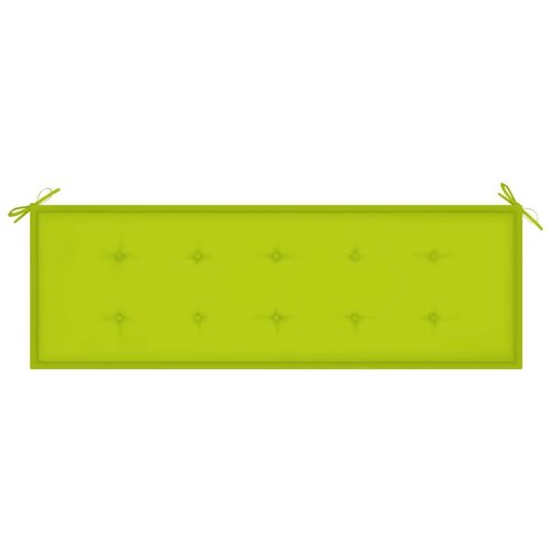  Blazina za vrtno klop svetlo zelena 150x50x3 cm oxford tkanina, (20623361) Cene