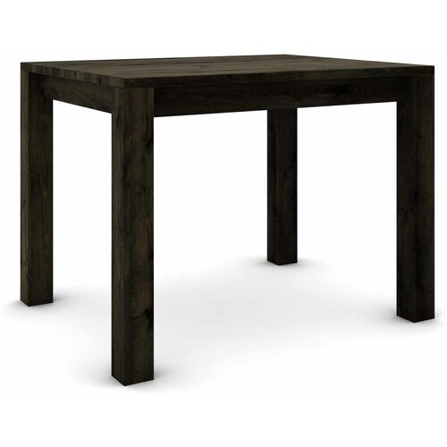  Hrastov stol 100 x 80 cm, crni sa srebrnim efektom Cijene