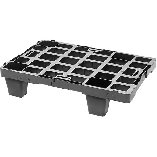 eurokraft basic Display paleta iz umetne mase, DxŠ 600 x 400 mm, statična nosilnost 800 kg, DE 10 kosov Cene