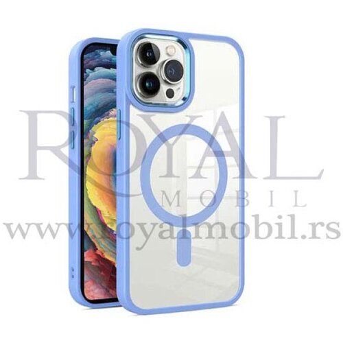  futrola pvc wifi magsafe za samsung S906 galaxy S22 plus svetlo plava Slike