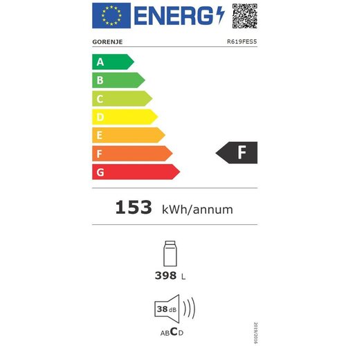 Gorenje samostojeći frižider R619FES5 Slike