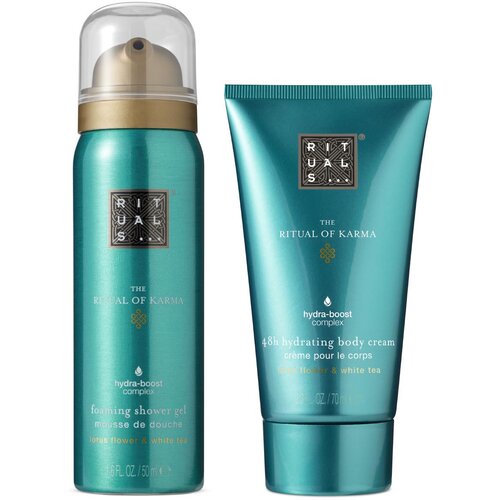 Rituals Karma 48H Set Hydrating krema za telo 70 ml + gel za tuširanje 50 ml Cene