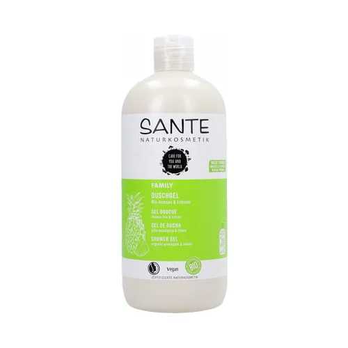Sante family gel za tuširanje s bio ananasom i limunom - 500 ml