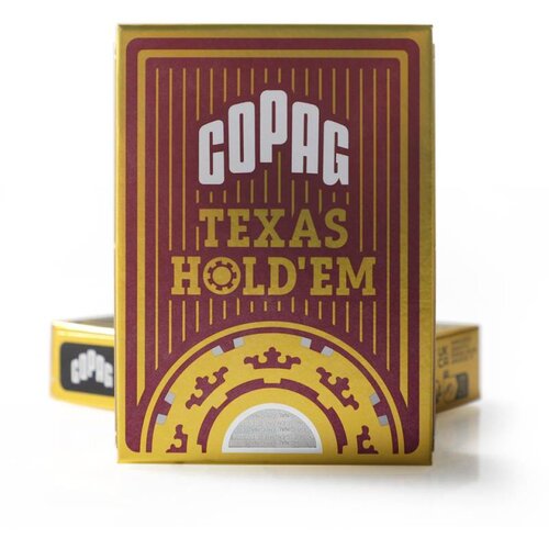 Copag karte - poker gold - jumbo - red Slike