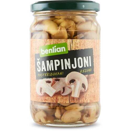 Benlian Foods &amp;Scaron;ampinjoni, Rezani, 340g Slike