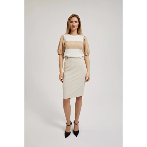 Moodo Women's beige skirt Cene